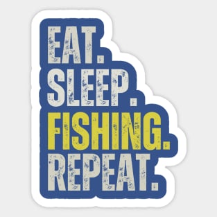 Gone Fishing, Fishing is Life Sticker